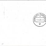 Monaco - 0,85 Fr. Kaktus Zuleitungspost LH-Erstflug FFM - Hamburg 1976