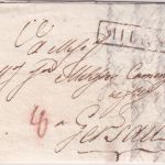 Österreich/Lombardei/Schweiz - Milano Ra1 Grenzfrankobrief n. Gersau 1821