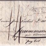 Österreich/Lombardei/Belgien - Milano Ra1 Grenzfrankobrief n. Francomont 1823