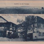 Rheinl.-Pfalz - Ruppertsberg Gasthaus Motzenbäcker sw-Mehrbild-AK gelaufen 1913