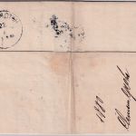 Bayern - 10 Pfg. Wappen Ludwigshafen Brief Niederl. Dampf-Schiff-Rhederei 1880
