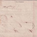 Bayern - Ludwigshafen 13/6 HKS Paketbegleitadresse n. Hornbach ca. 1870