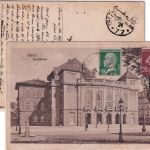 DR - Rheinlandbesetzung Karte Tresor et Postes 77 AK Mainz. n. ENGLAND 1924