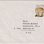 DDR - 35 Pfg. Steinpilz Brief Bad Doberan - Nürnberg 1982