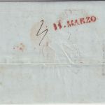 Österreich/Lombardei/Kgr. Sardinien - Milano roter L2 Grenzfrankobrief 1841