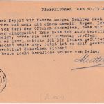 All.Bes./AZ - 6 Pfg. Ganzsache Behelfsausgabe Einschreibekarte Pfarrkirchen 1945