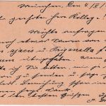 Bayern - München 38 1916 Frei d. Ablösung Kgl. Botanischer Garten Ra2 a. Karte