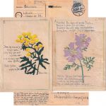 All.Bes. - Lübeck 1947 2 Karten/Bastelarbeiten n. Tübingen