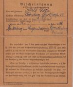 DR - Blankenburg 1922 Bescheinigung Pensionskasse Pr.-Hessische Eisenbahngem.