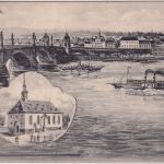 Rheinl.-Pfalz - Kastel a.Rh. sw-Mehrbild-AK gelaufen 1914