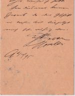 Bayern - 5 Pfg. Rauten Ganzsache/A-Teil Alzey - Worms 1895