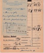 BRD - Hanau Stadt des edlen Schmuckes apt. Handwerbestempel Karte 1962