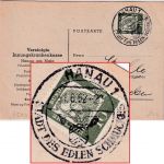 BRD - Hanau Stadt des edlen Schmuckes apt. Handwerbestempel Karte 1962