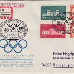 BRD - Ingelheim 125 J. Turngemeinde Sonder-R-Zettel Einschreibebrief 1972