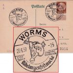 DR - Worms Nibelungenfestwoche 1500 J. Deutsche Geschichte SST Drucksache 1937