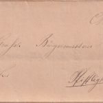DR - 2x10 Pfg. Wendebrief Pfiffligheim/Niederflörsheim 1887 - mit Inhalt