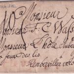 Bayern/Kurpfalz - Bacharach 1782 (kaiserl. Reichspostanst.) Francobrief Inhalt !