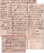 Bayern/Kurpfalz - Bacharach 1782 (kaiserl. Reichspostanst.) Francobrief Inhalt !