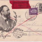 DR - 8 Pfg. Stephan Ganzsache+Zusatz Eilkarte Mölln - Hamburg 1931