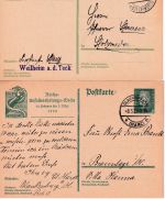 DR - 5+8 Pfg. Reichs-Unfallverhütungs-Woche Ganzsachen Blankenburg/Weilheim 1929