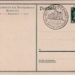 DR - 8 Pfg. Sonderganzsache 100 J. Briefpostamt Berlin C2 + SST 30.12.27