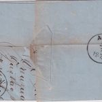 NDP - 1 Gr. dst. Brief K2 Creuznach - Magdeburg 1869 Weiterleitung Sudenburg