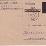 FZ/OPD Neustadt - 12/6 Pfg. Ganzsache Behelfsausgabe Mainz - Bad Homburg 1946