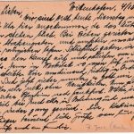 FZ/OPD Freiburg - 6/5 Pfg. Ganzsache Behelfsausgabe Pfullendorf - Minseln 1945