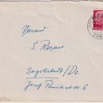 BRD - (22b) Becherbach ü. Kirn Poststelle I Brief n. Ingolstadt 1958