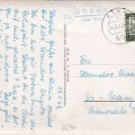 BRD - (22b) Dhaun ü. Kirn Landpost-L2 Karte n. Mainz 1962
