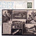 BRD - (22b) Dhaun ü. Kirn Landpost-L2 Karte n. Mainz 1962