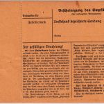 DR - 50+5 Pfg. Hindenburg Paketkarte Saarbrücken 9 - Strassburg 1941