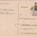 BRD - Brebach-Fechingen ü. Saarbrücken 2 apt. Poststelle I Ganzsache 1963