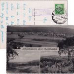 BRD - (22b) Stipshausen ü. Idar-Oberstein Landpost-Ra2 Ansichtskarte 1958