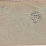 Bizone - 2x40 Pfg. Bauten Einschreibebrief Rüdesheim a/Rh. - Frankfurt a/M. 1951
