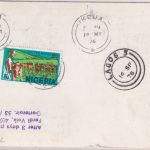 Monaco - Lufthansa Erstflug Frankfurt a/M - Lagos Zuleitungspost 1976