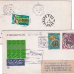Monaco - Lufthansa Erstflug Frankfurt a/M - Lagos Zuleitungspost 1976