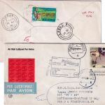 Belgien - Lufthansa Erstflug Frankfurt a/M - Lagos Zuleitungspost 1976