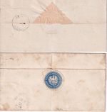 DR - Lüneburg Zweigexpedition Ra3 2 Belege (Brief + Insinuationdokument) 1872/73