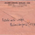 DR - Rübeland (Harz) 1939 3 Pfg. AFS "Höhlenfotographie" Drucksache n. Köln