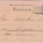 DR - Heppenheim (Bergstrasse) 5/8. 88 Ra3 5 Pfg. Ganzsache n. Künzelsau