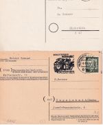 BRD - Heppenheim 3 versch. Masch.werbestempel 3 Karten ex 1957/62