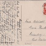 Hessen - Lindenfels i. Odenwald sw-Mehrbild-AK Ort/Villa gelaufen 1918