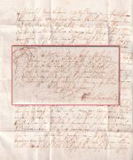 Bayern - Schmidmühlen 1732 Altbrief n. Burglengenfeld - "1 Kreuzer Papyr" !