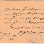 Bayern - Landstuhl 1887 Regierungssache (Forstamt)/Karte n. Wachenheim
