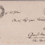 Bayern - St. Julian 18/8 K1 Dienstbrief n. Großkarlbach 1877 - mit Inhalt