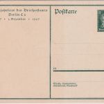 DR - 8 Pfg. Sonderganzsache 100 J. Briefpostamt Berlin C2 ungebraucht