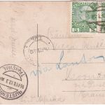 Österreich - 2x5 H. Franz-Joseph Karte n. TRANSVAAL Bregenz - Kroondal 1912