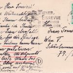 Österreich - Wien 1951 Eisrevue Winer Eislauf-Verein Masch.werbestpl. Ortskarte