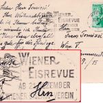 Österreich - Wien 1951 Eisrevue Winer Eislauf-Verein Masch.werbestpl. Ortskarte